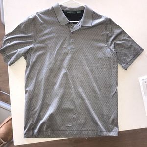 Men’s Large Bobby Jones golf polo shirt - gray.